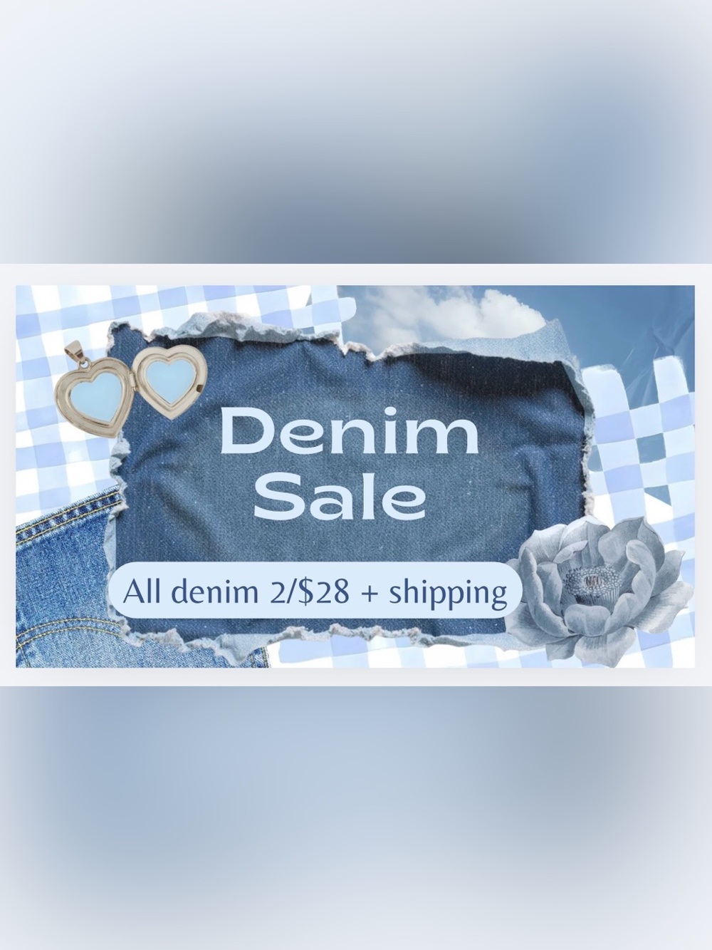 Bundle Sale Jeans Denim Shorts Denim Shirts Jean Jackets